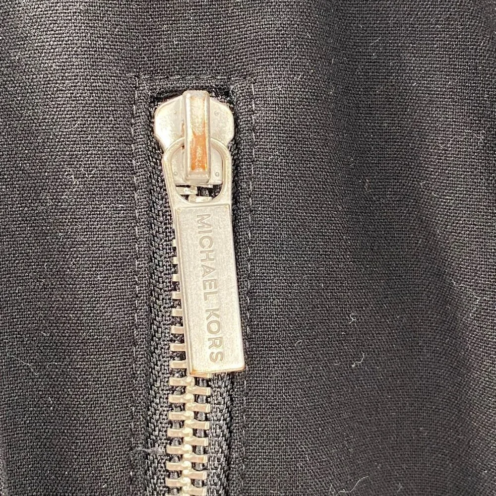 Michael Kors Black Pants Front Zipper Pockets Women’s Size 14W